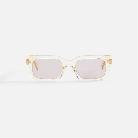 Garrett Leight Gl 3030 Sun - Pure Glass / Plum
