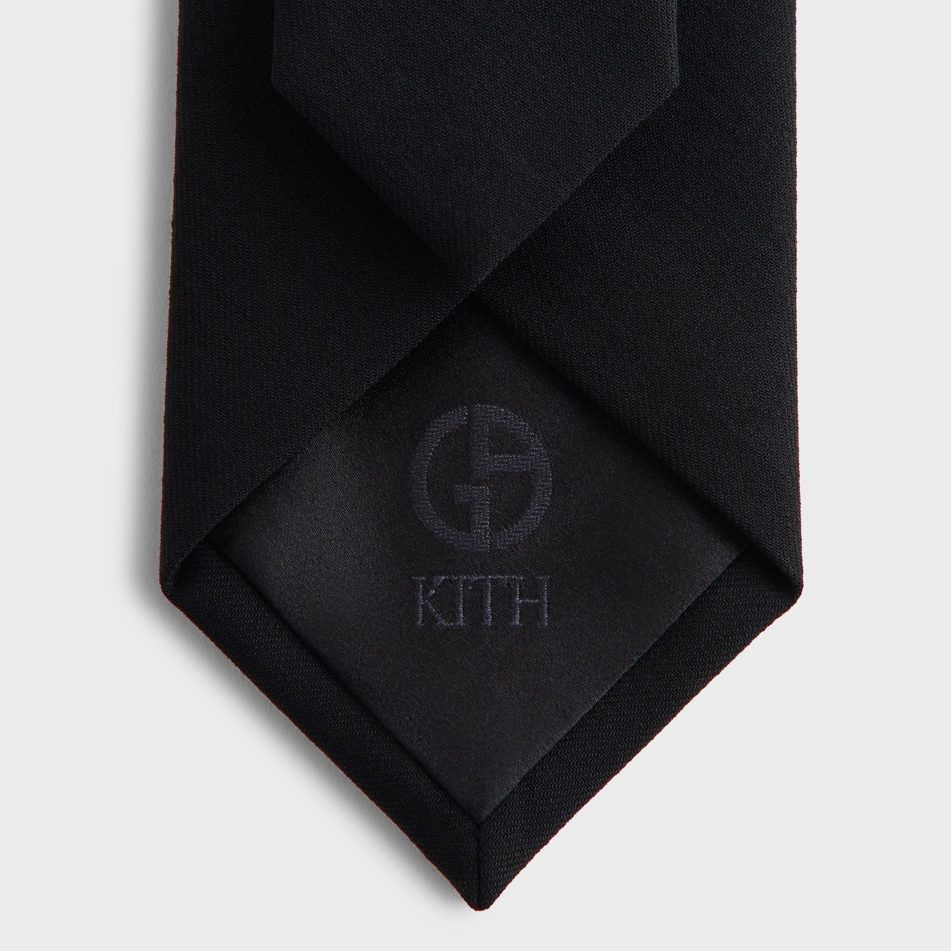Giorgio Armani & Kith &Kin Milano Crepe Tie - Black - PH