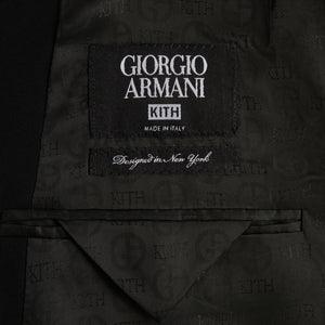 Kith & Giorgio Armani Double Breasted Jacket - Black PH