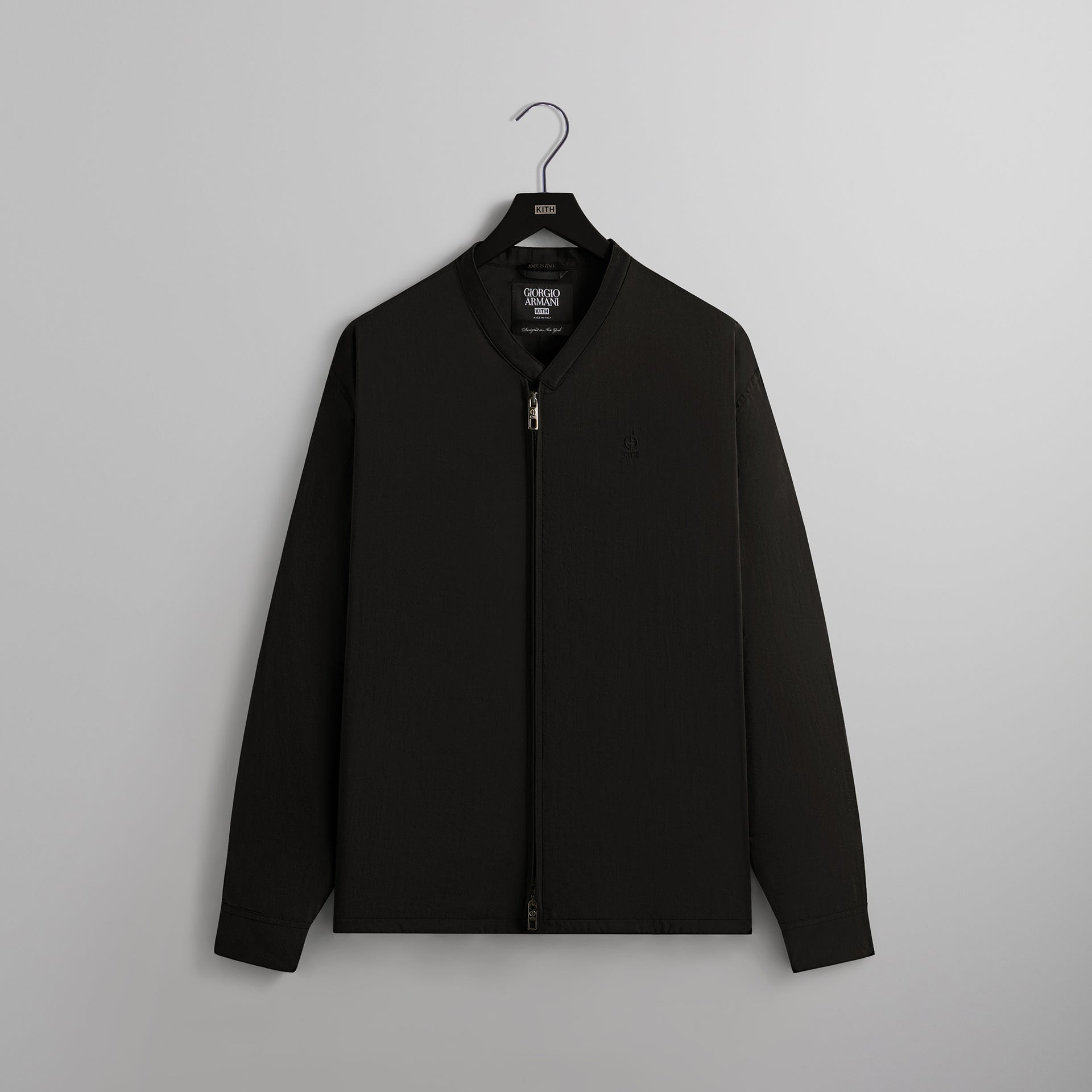 Kith & Giorgio Armani Zip Shirt - Black PH