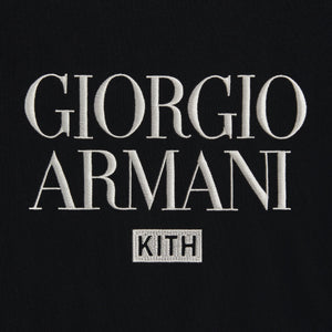 Kith & Giorgio Armani Nelson Crewneck - Black PH