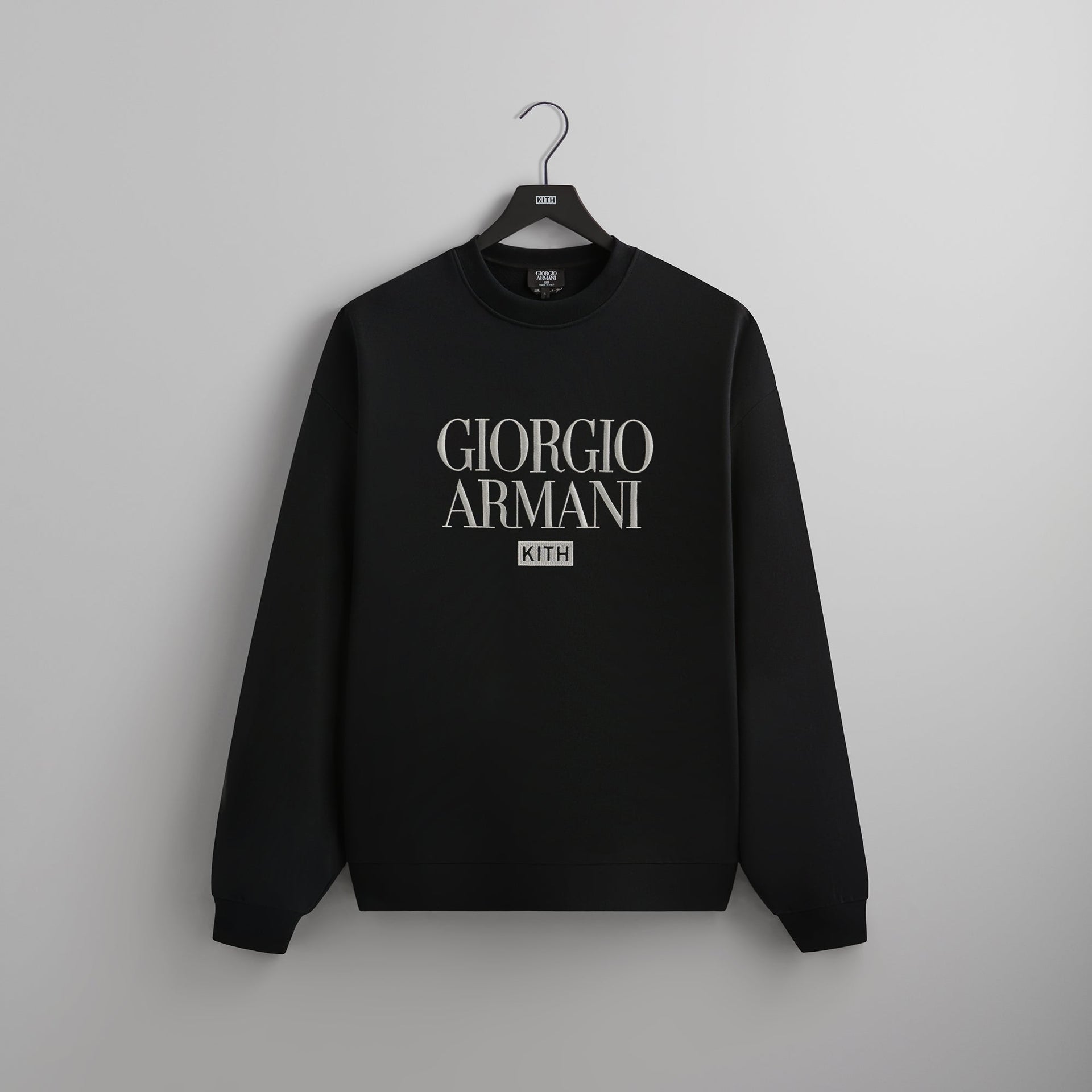 Kith & Giorgio Armani Nelson Crewneck - Black PH