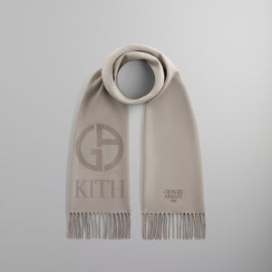 Kith & Giorgio Armani Logo Scarf - Sandrift PH