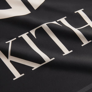 Kith & Giorgio Armani Logo Bandana - Black PH