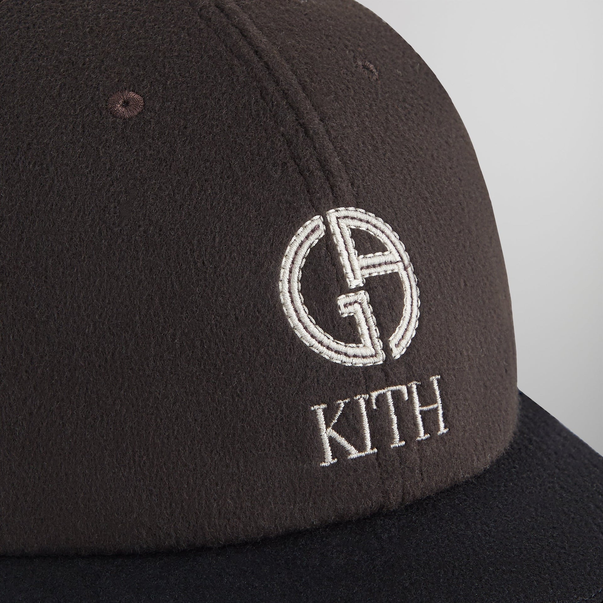 Kith & Giorgio Armani Two Tone Baseball Cap - Hickory