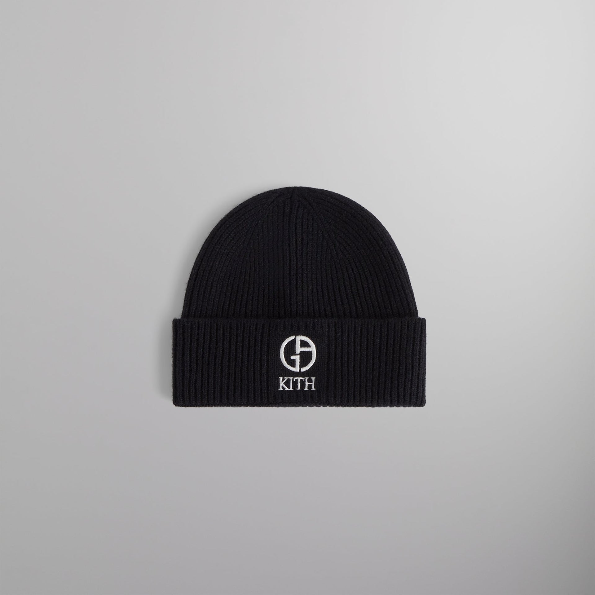 Kith & Giorgio Armani Cashmere Beanie - Black PH