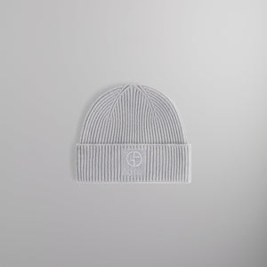 Kith & Giorgio Armani Cashmere Beanie - Light Heather Grey PH