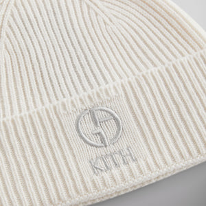 Kith & Giorgio Armani Cashmere Beanie - Sandrift PH