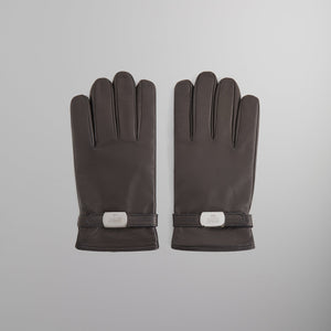 Kith Giorgio Armani Leather Glove Black Kith Canada