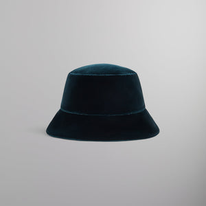 Kith & Giorgio Armani Velour Bucket Hat - Stadium