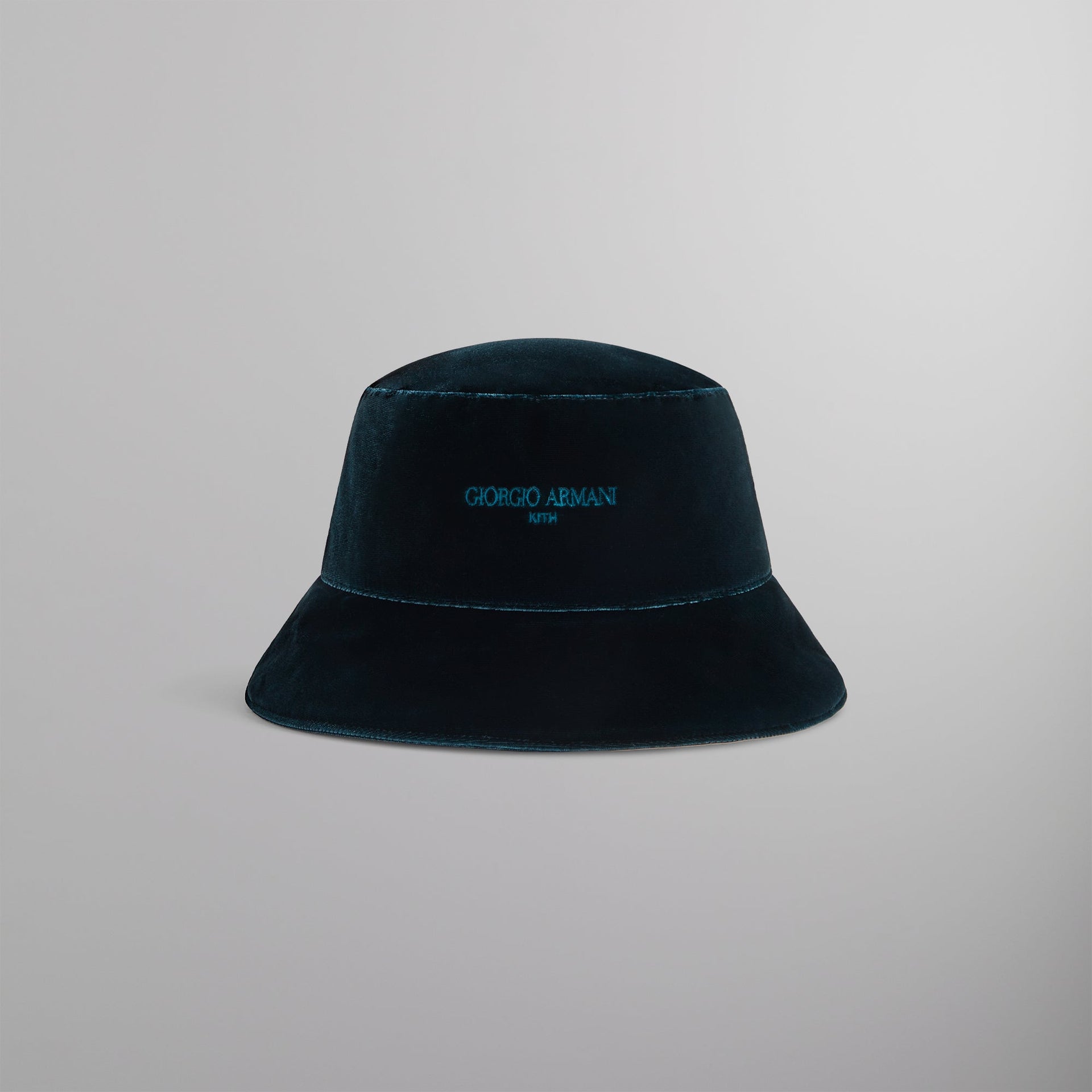 Kith & Giorgio Armani Velour Bucket Hat - Stadium