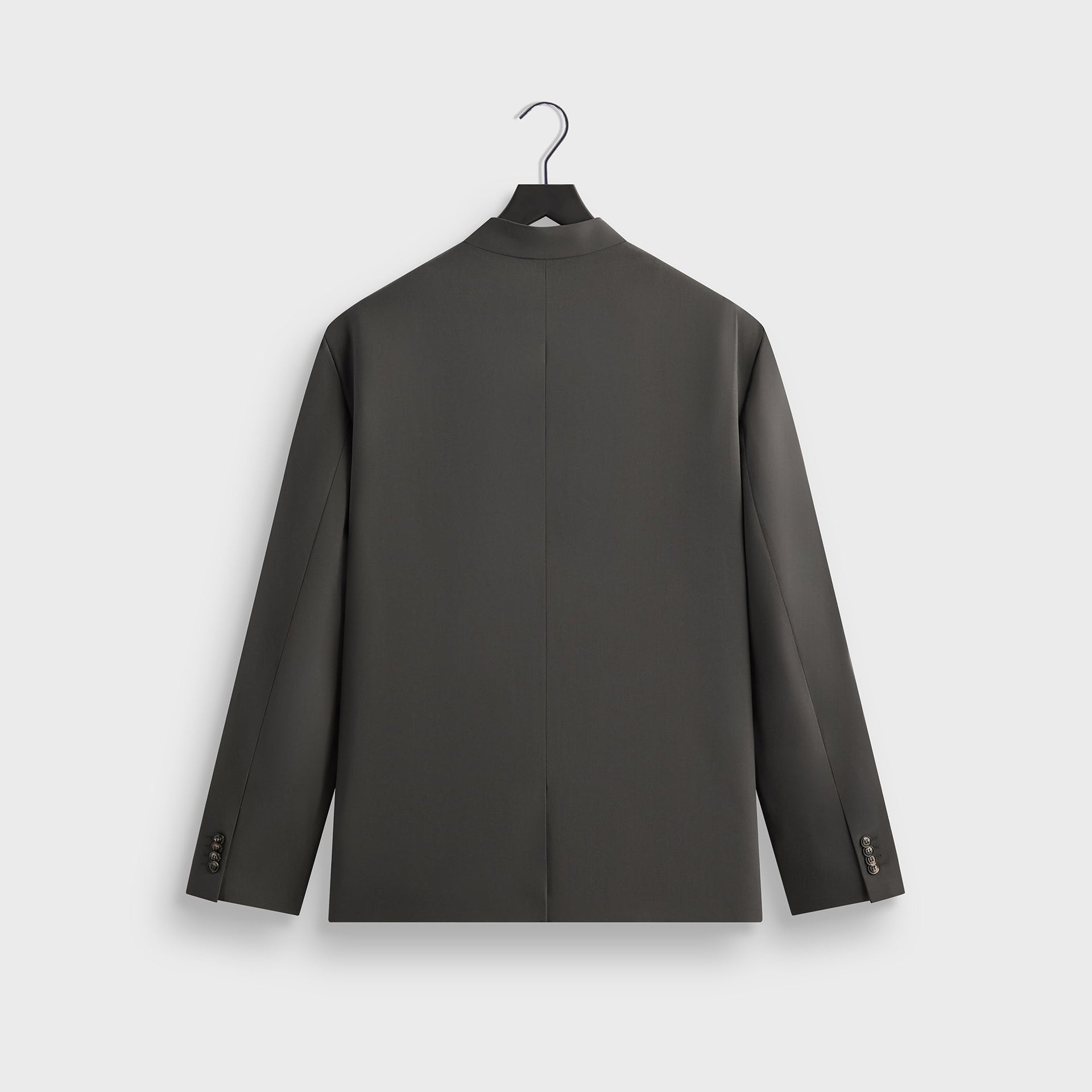 Giorgio Armani & Kith &Kin Milano Crepe Collarless Jacket - Dark Ash - PH