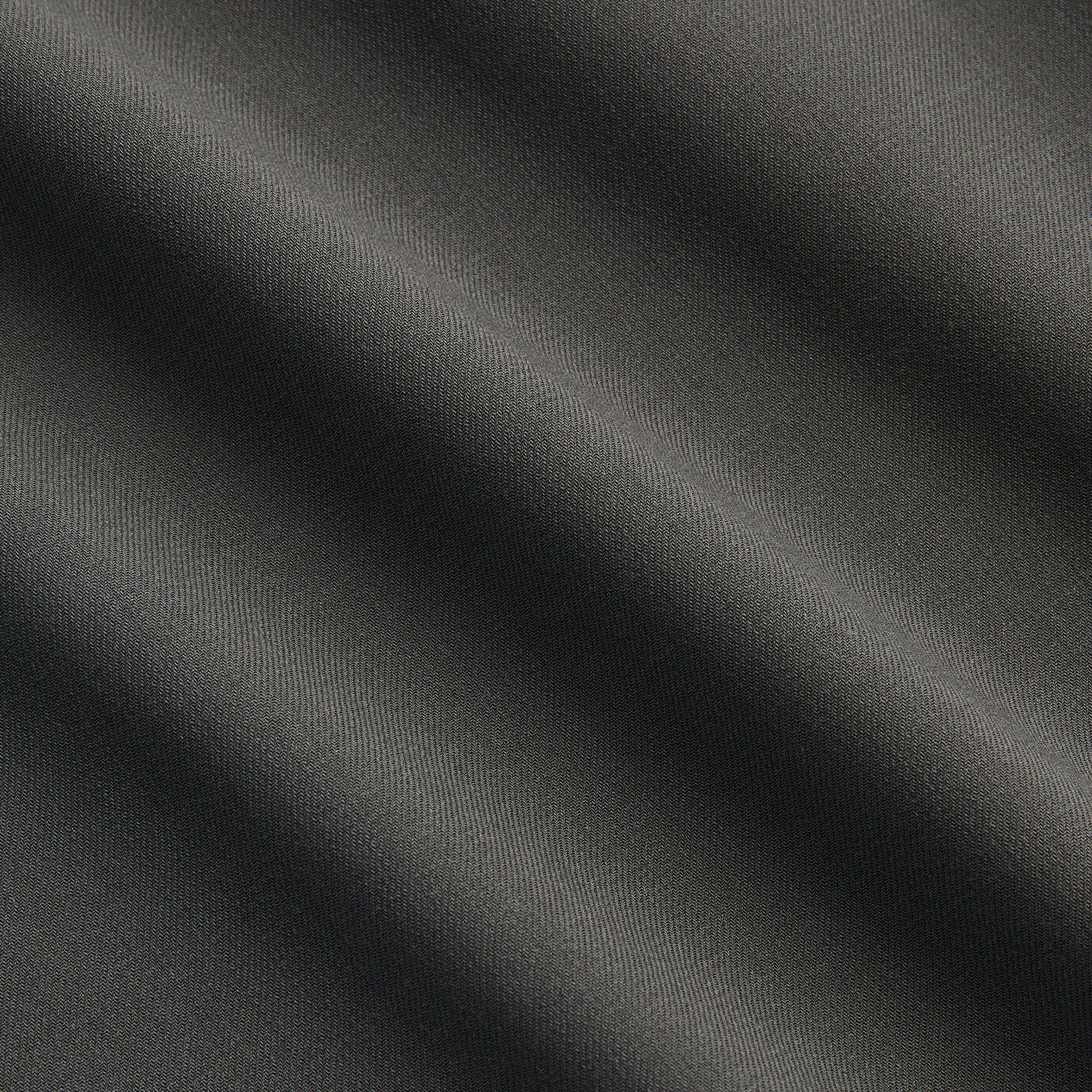 Giorgio Armani & Kith &Kin Milano Crepe Flat Front Trouser - Dark Ash