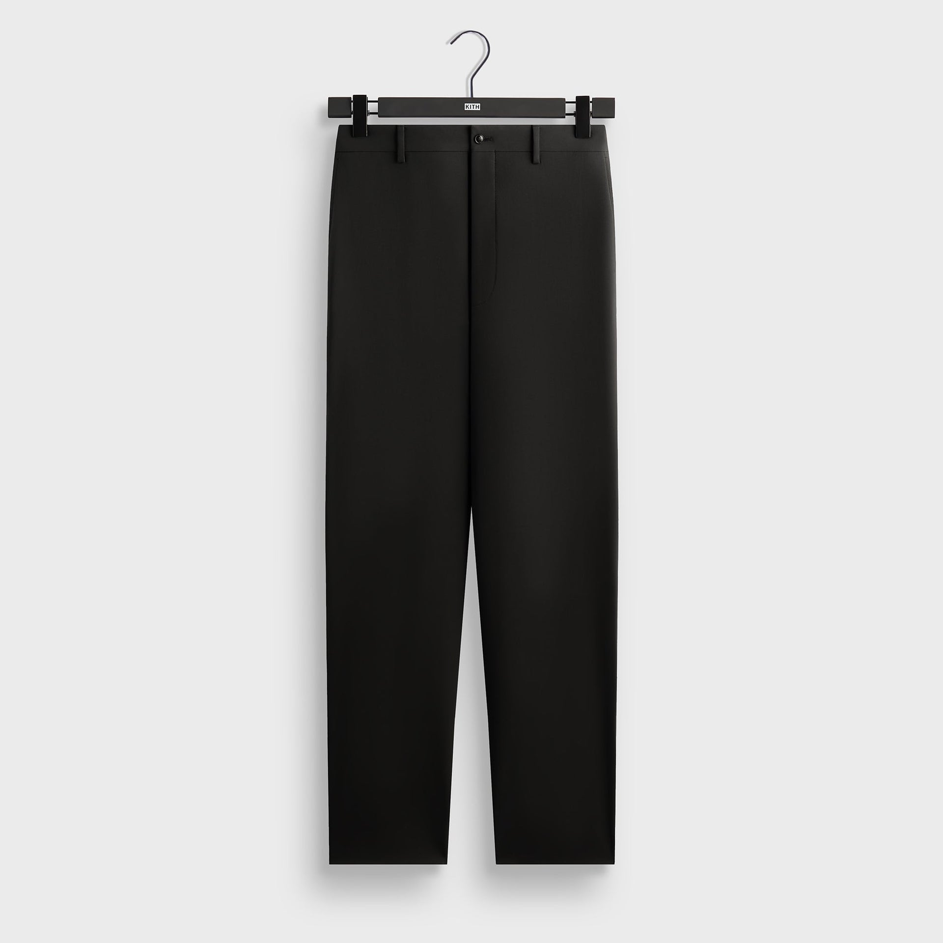 Giorgio Armani & Kith &Kin Milano Crepe Flat Front Trouser - Black - PH