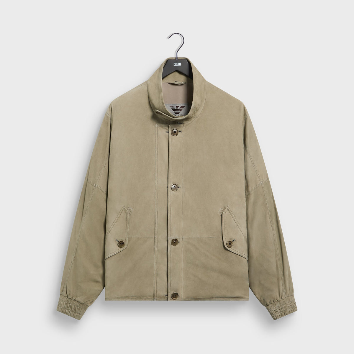 Giorgio Armani & Kith Lamb Blouson Jacket - Laurel Oak