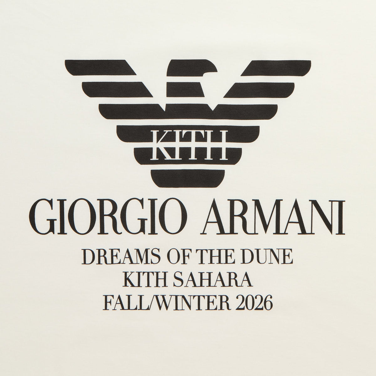 Giorgio Armani & Kith Tee - White