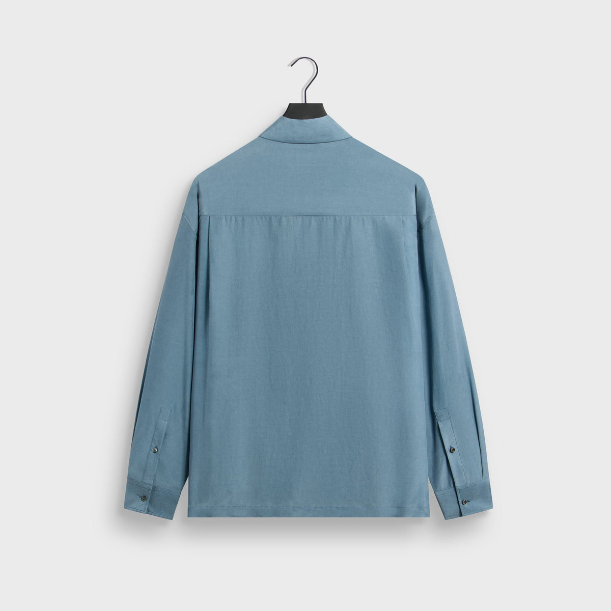 Giorgio Armani & Kith Quarter-Zip Shirt - Flint Stone