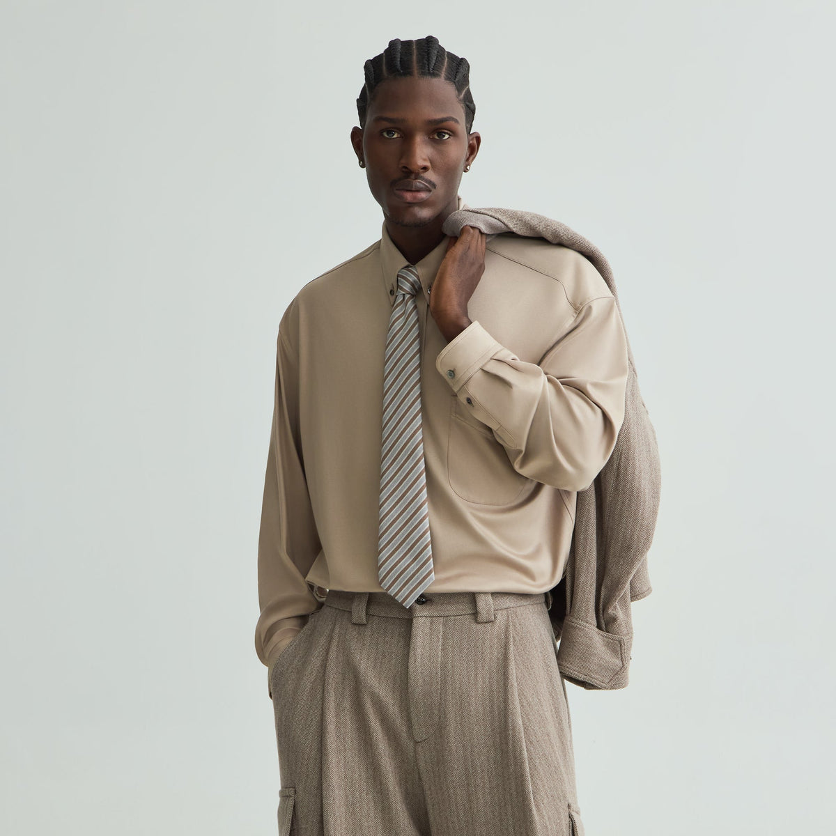 Giorgio Armani & Kith Shirt - Roasted Cashew