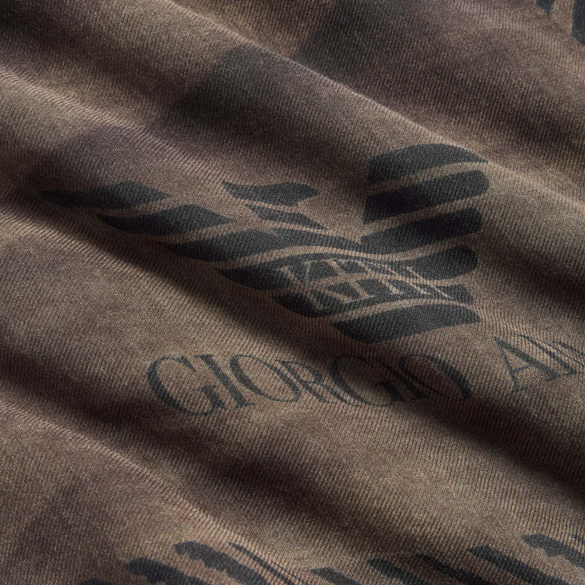 Giorgio Armani & Kith Scarf - Dark Brown - PH
