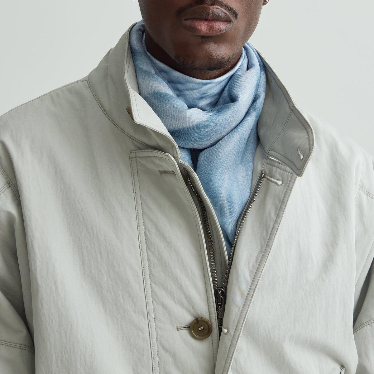 Giorgio Armani & Kith Scarf - Light Blue Fancy