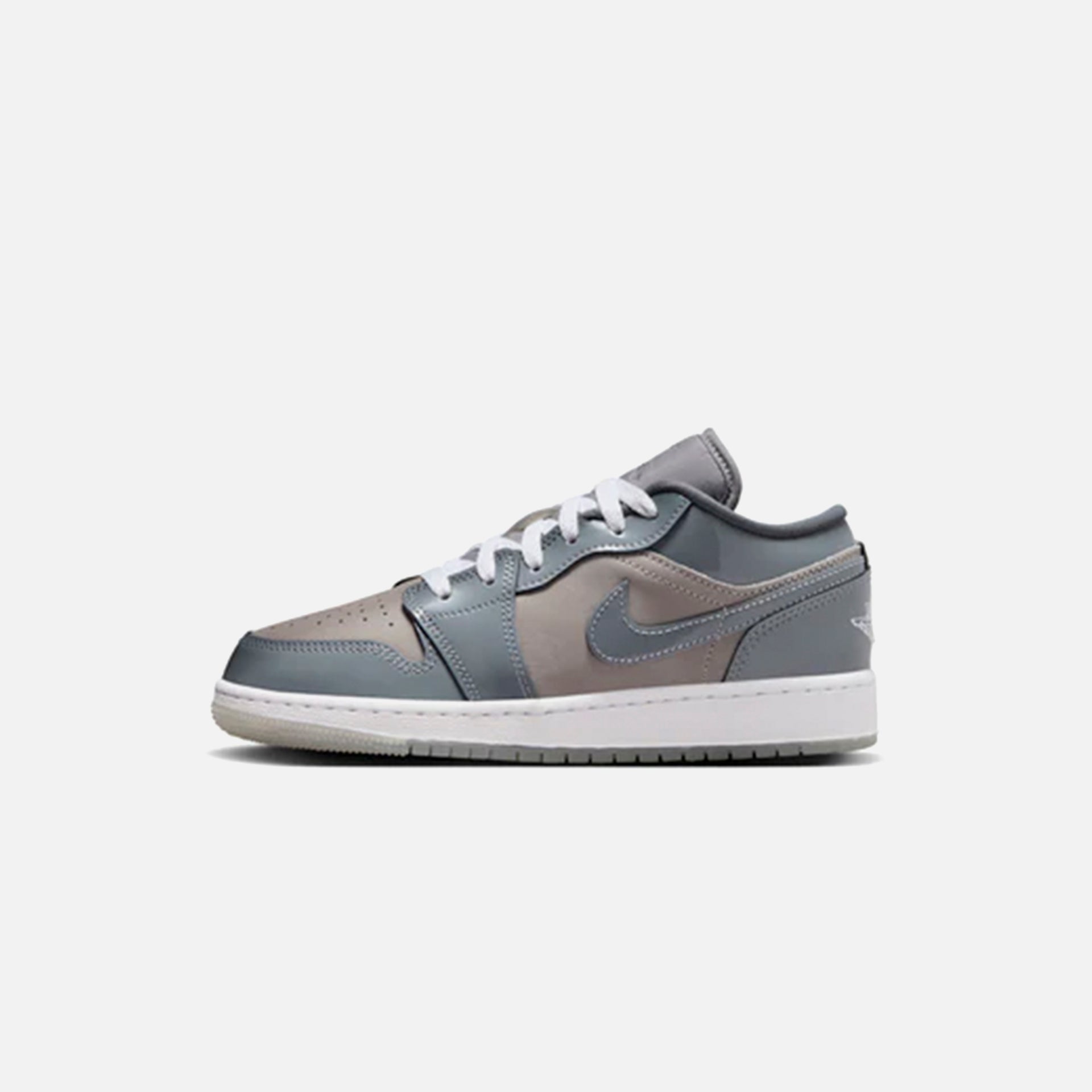 Nike GS Air Jordan 1 Low Se Bg - Medium Grey / White / Cool Grey