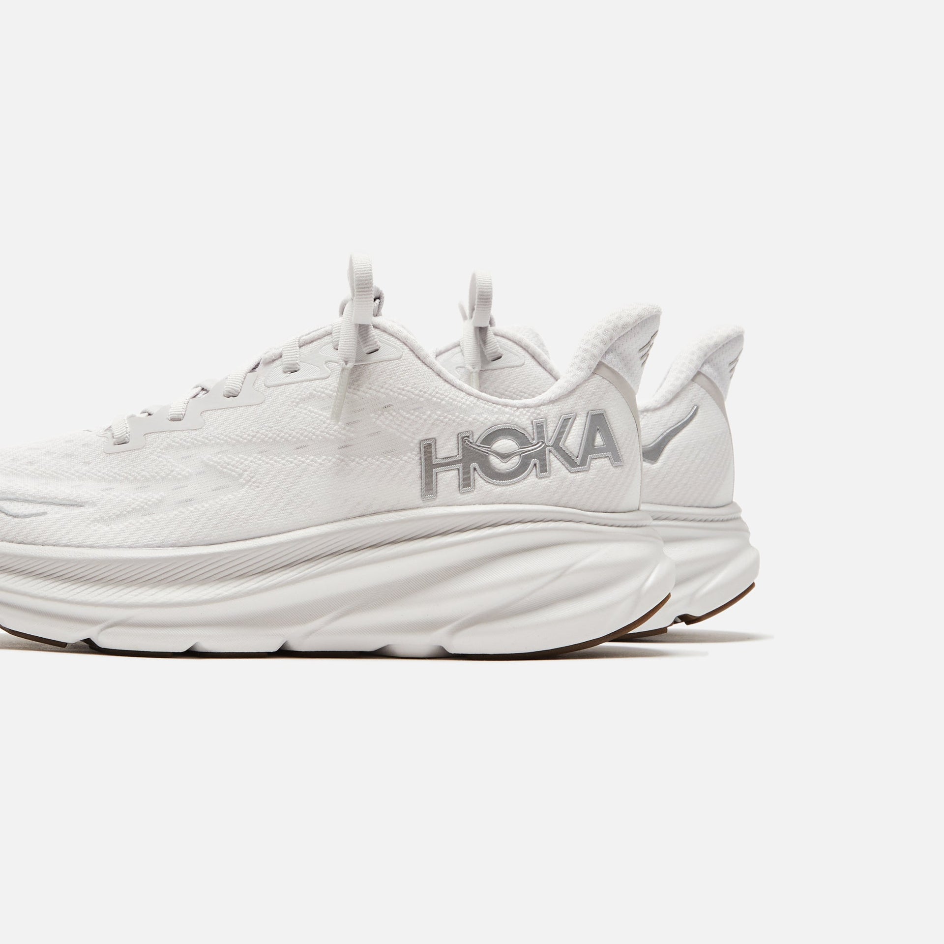 HOKA WMNS Clifton 9 - Nimbus Cloud / White