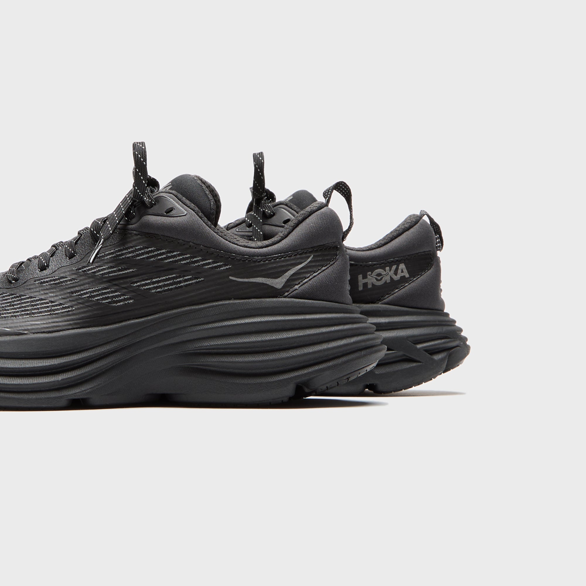 HOKA One One Bondi 8 TS Caged - Black / Black – Kith Canada