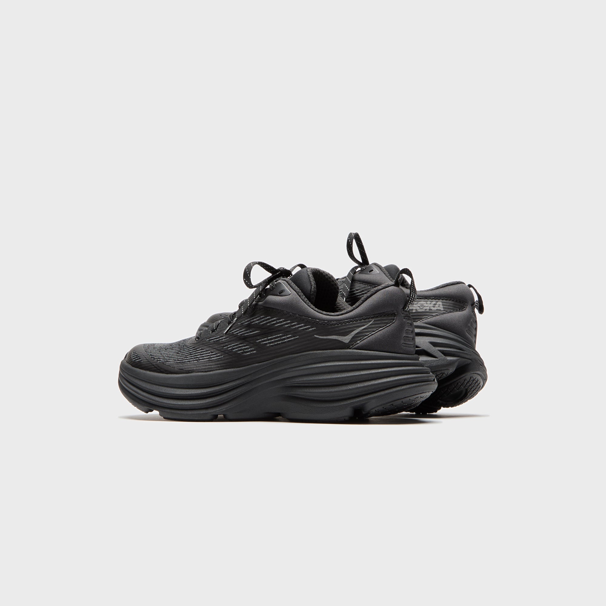 HOKA M BONDI 8 WIDE ブラック 24.5 HOKA Men's Bondi 8 X-Wide Running Shoes - Free Shipping