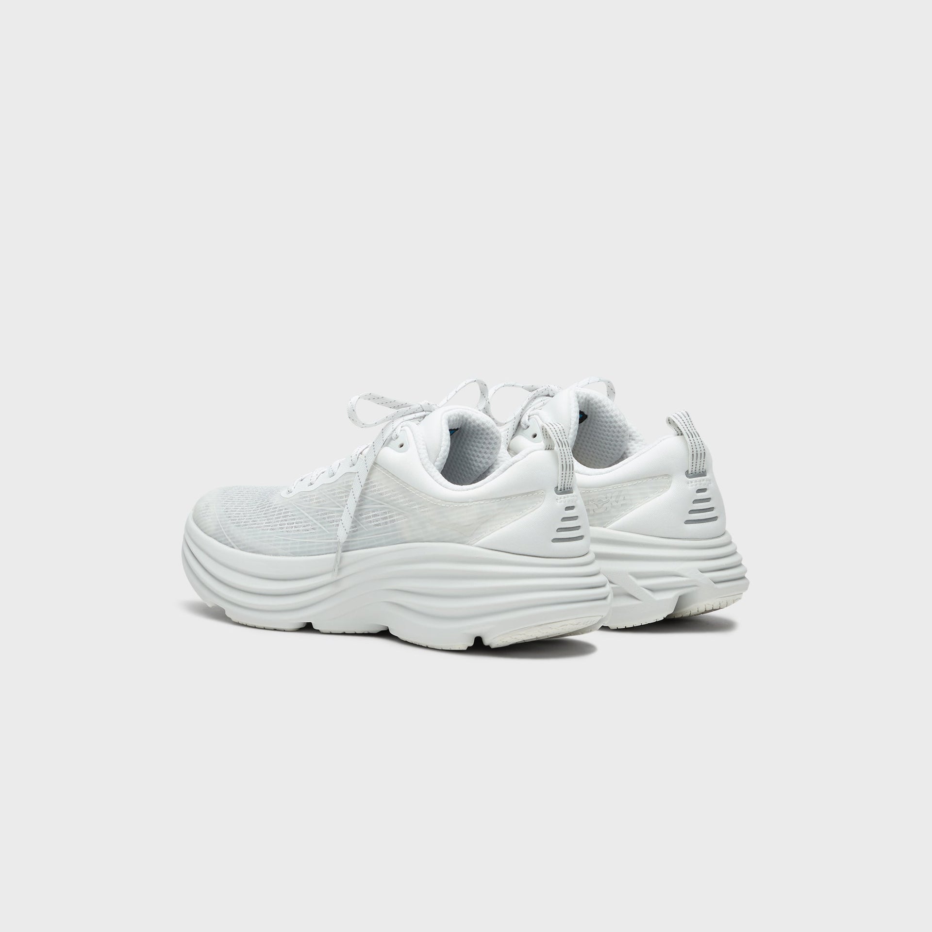 HOKA Bondi 8 Ts - Caged White / Cosmic Grey