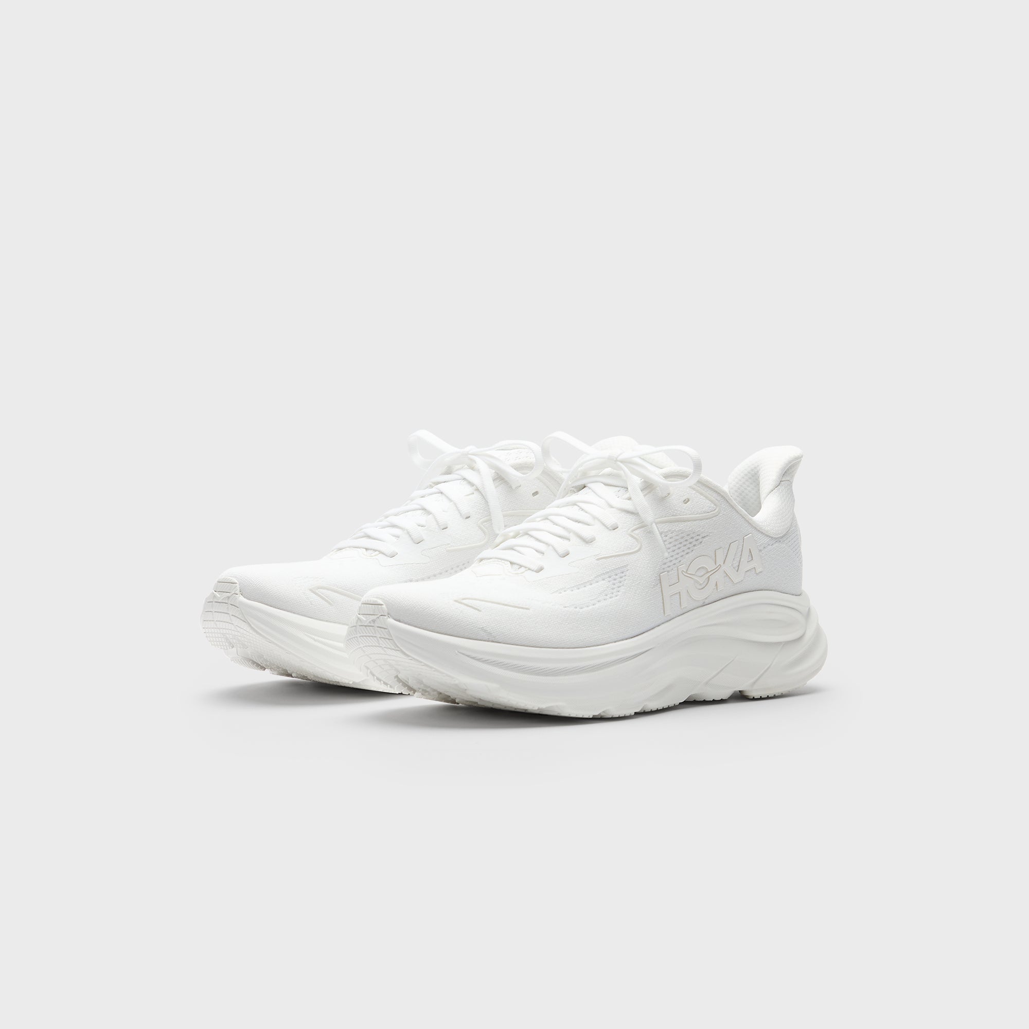 HOKA Clifton 10 - White / Black – Kith Canada