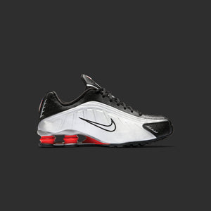 Nike Shox R4 P1 - Black / Metallic Silver / Max Orange