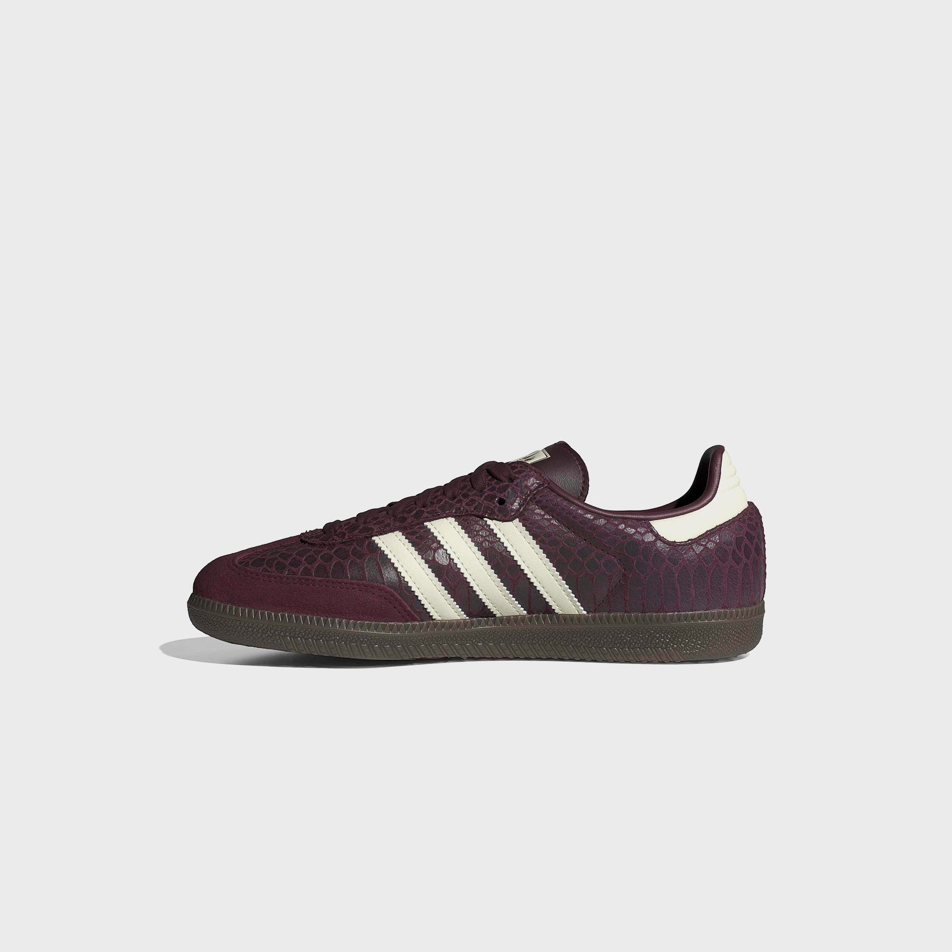adidas WMNS Samba OG - Maroon / Cream White / Gold Metallic