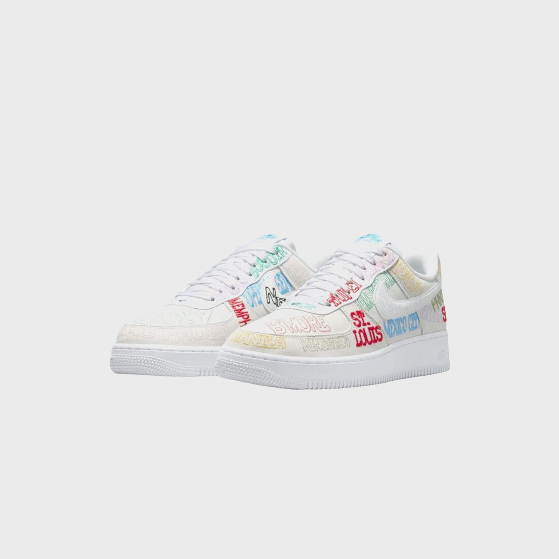 Nike Air Force 1 '07 LV8 'World Tour' - White