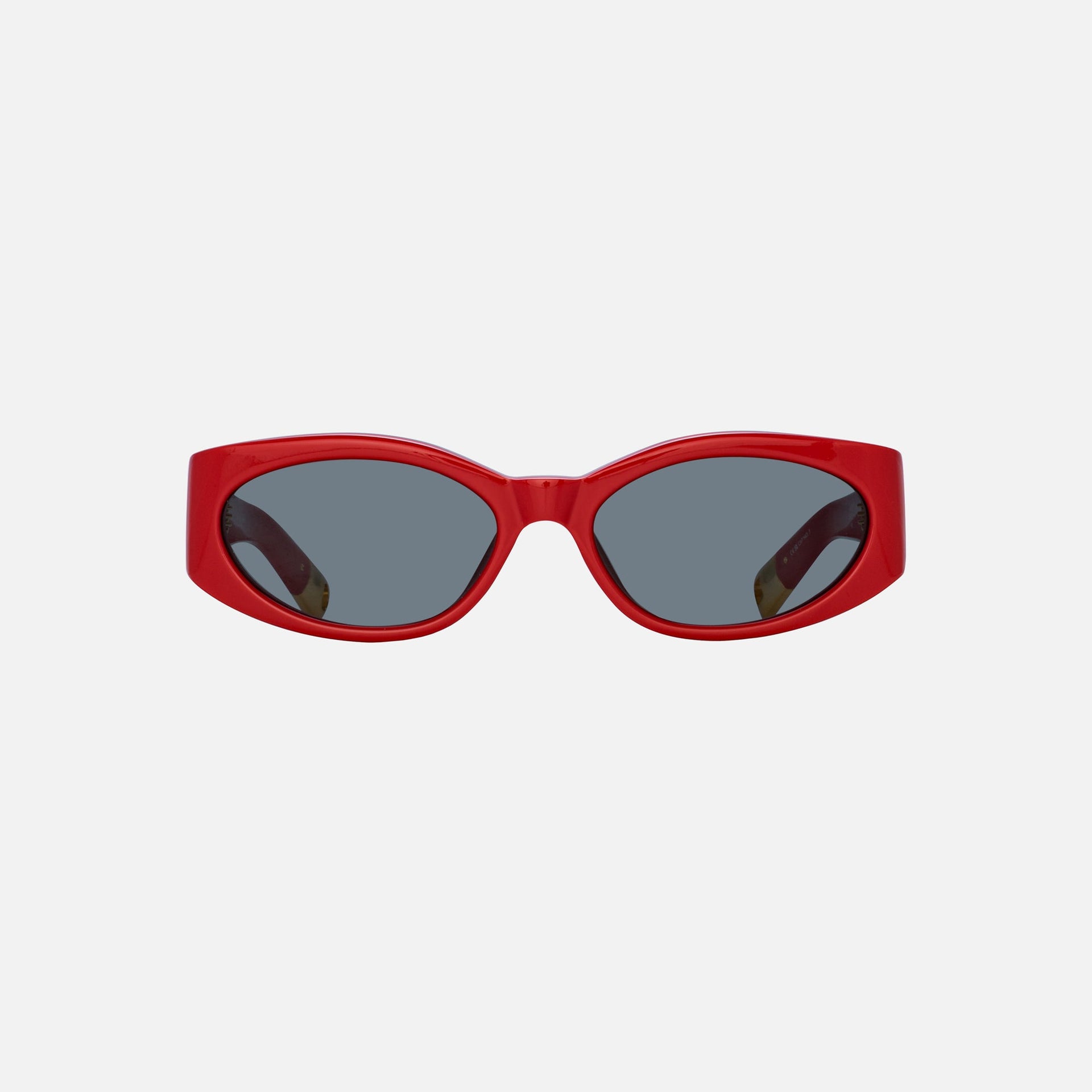 Jacquemus The Jac4 Frames Sunglasses - Red