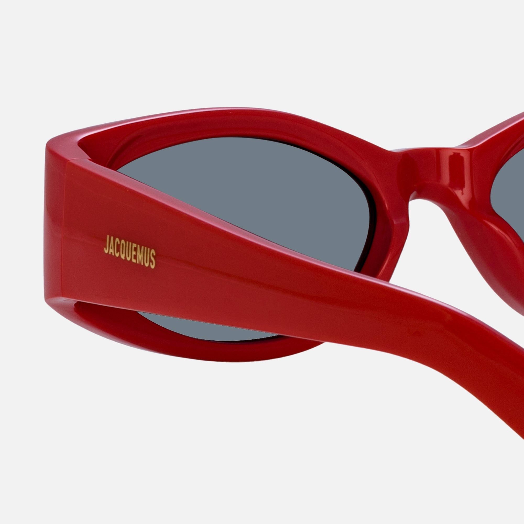 Jacquemus The Jac4 Frames Sunglasses - Red – Kith Canada