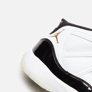 Nike GS Air Jordan 11 Retro - White / Black / Metallic Gold
