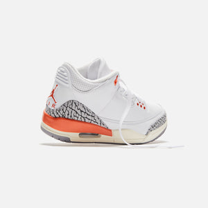 Nike WMNS Air Jordan 3 Retro - White / Sail / Cement Grey / Cosmic Clay