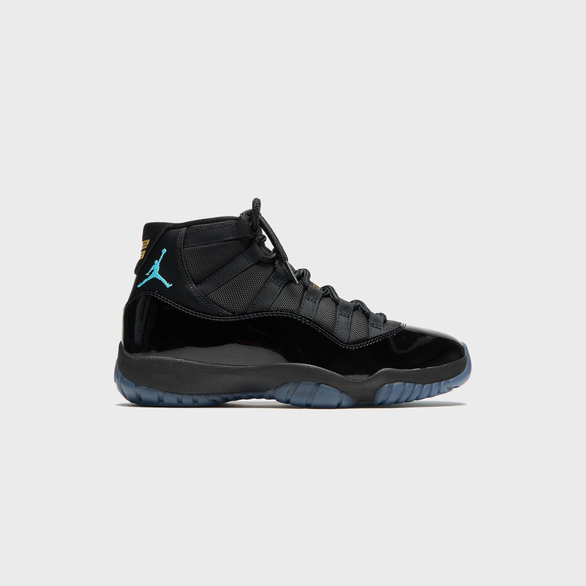 靴 NIKE AIR JORDAN 11 RETRO Black Jordan Air Jordan 11 Retro - Black / Gamma Blue / Varsity Maize