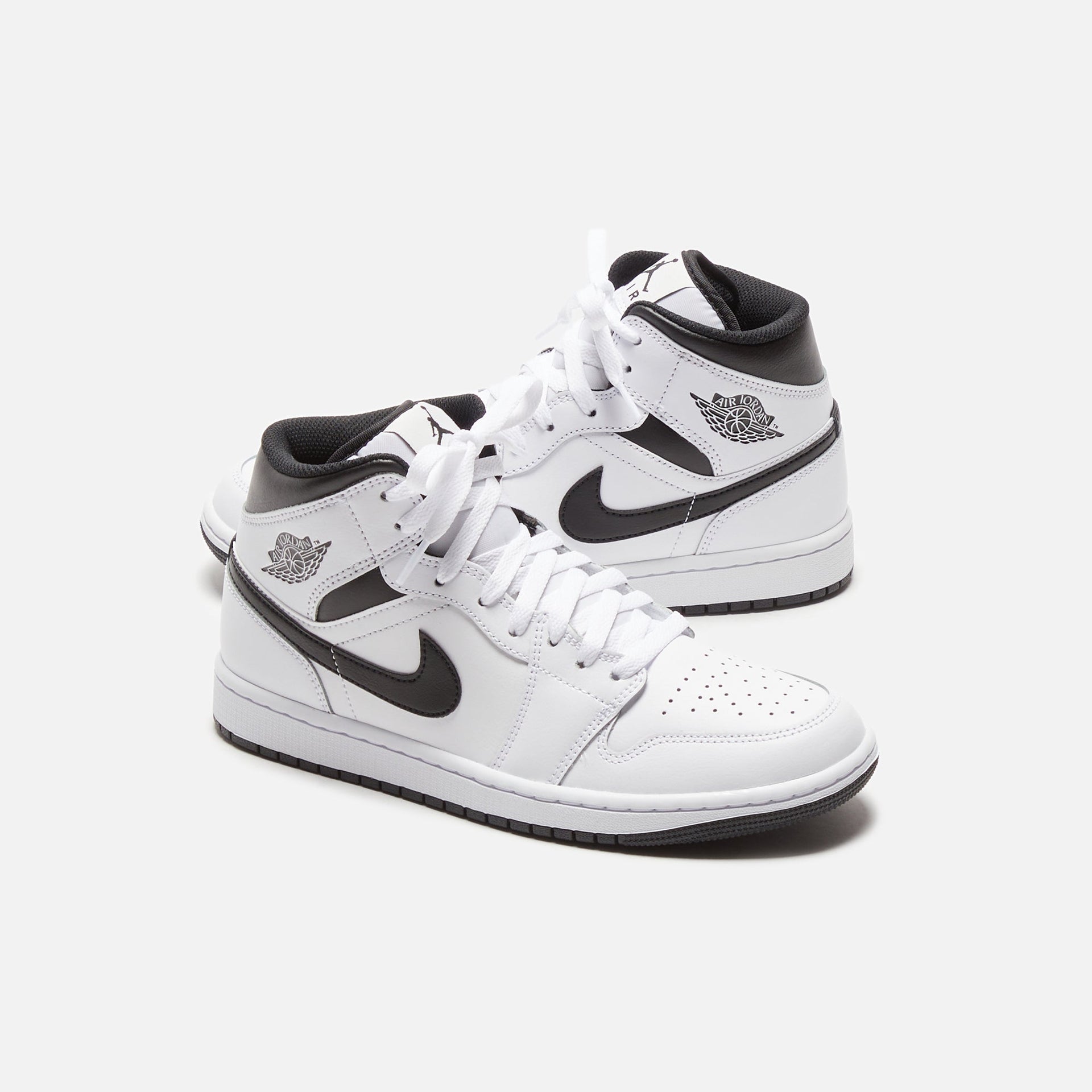 Jordan Air Jordan 1 Mid - White / Black