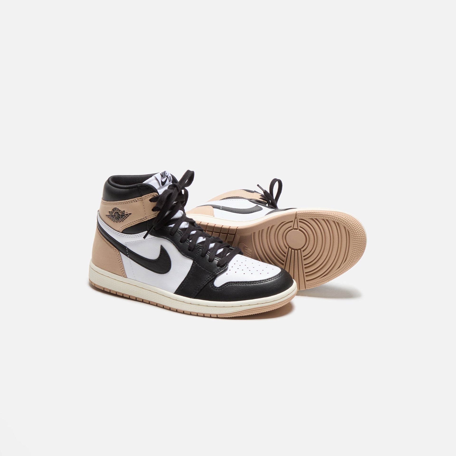 Jordan WMNS Air Jordan 1 High OG - Black / Legend Medium Brown / White / Sail