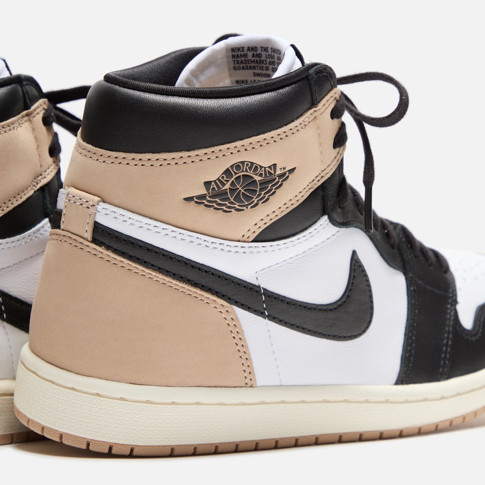 Jordan WMNS Air Jordan 1 High OG - Black / Legend Medium Brown / White / Sail