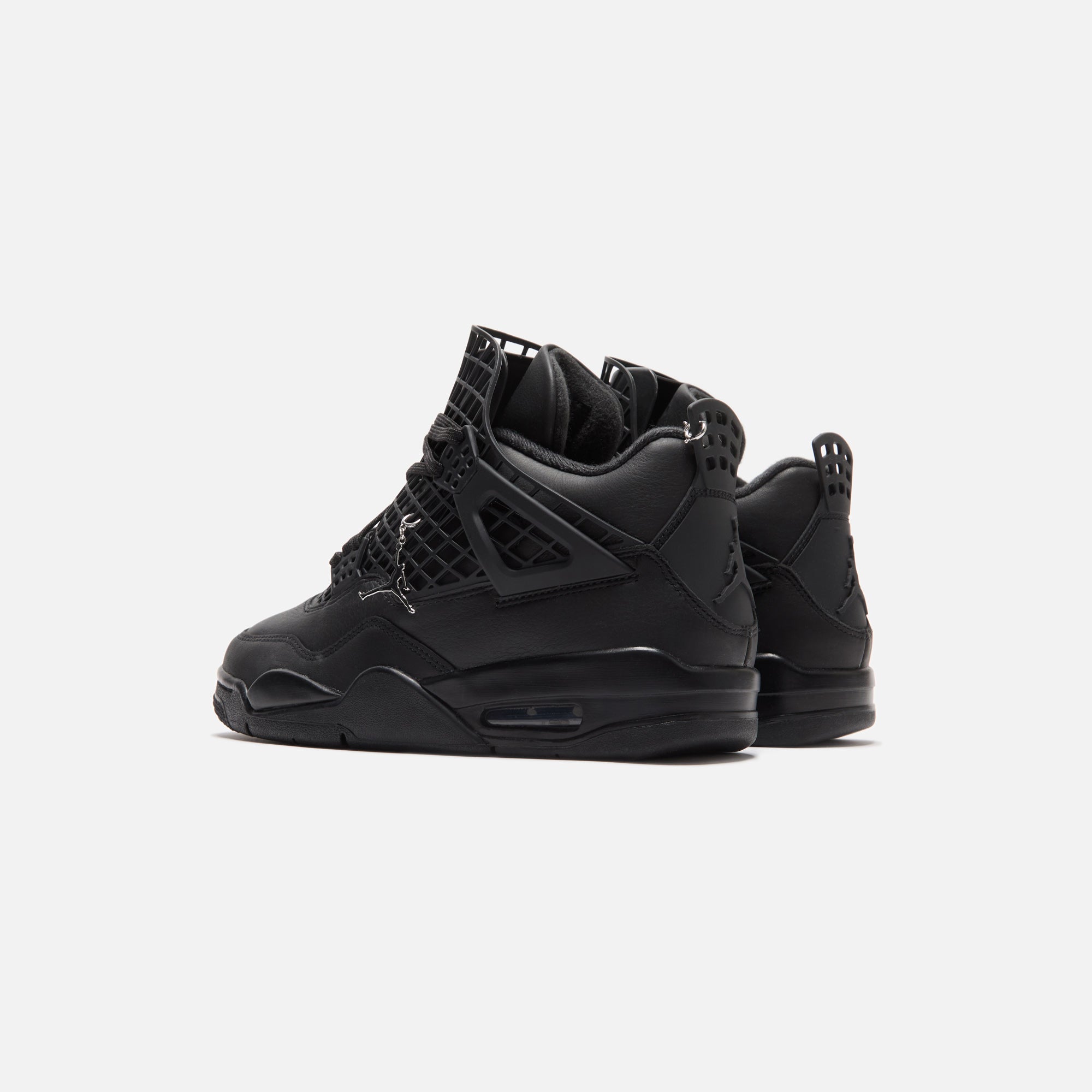Nike WMNS Air Jordan 4 Net - Black / Metallic Silver – Kith Canada