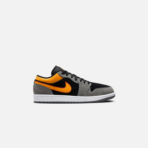 Nike Air Jordan 1 Low - Black / Vivid Orange / Light Graphite