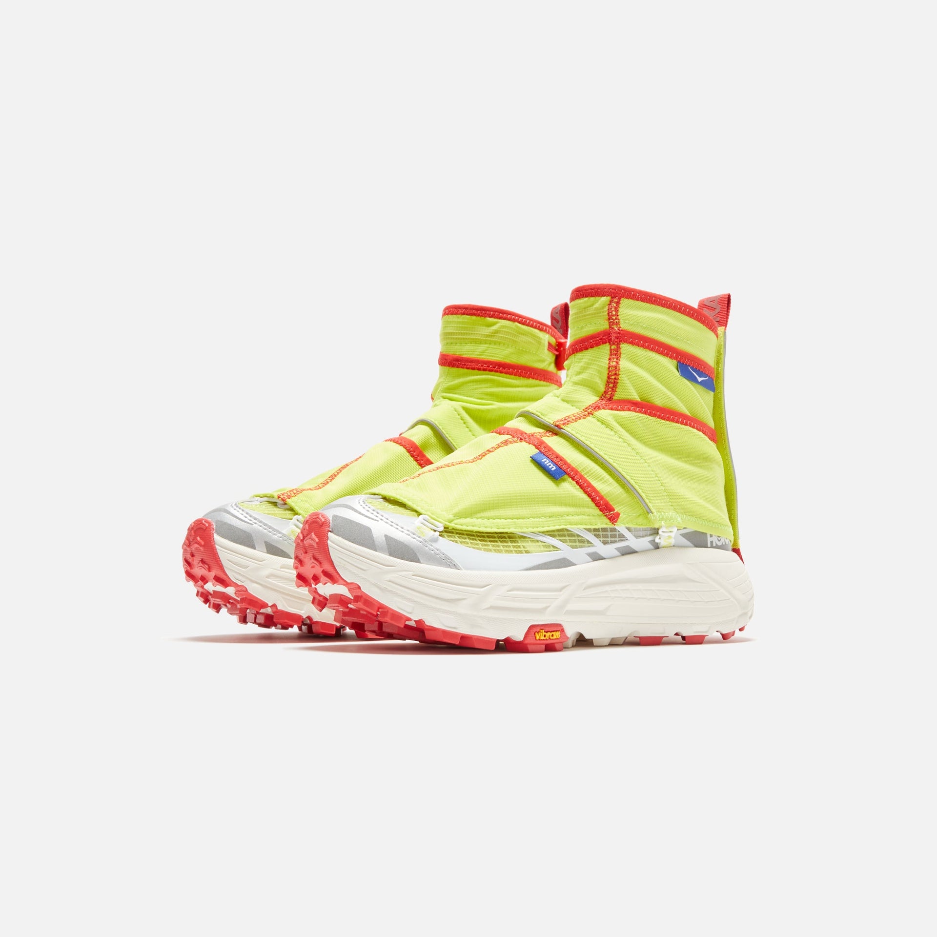 HOKA x Nicole McLaughlin Mafate THREE2 - Red / Yellow / Silver