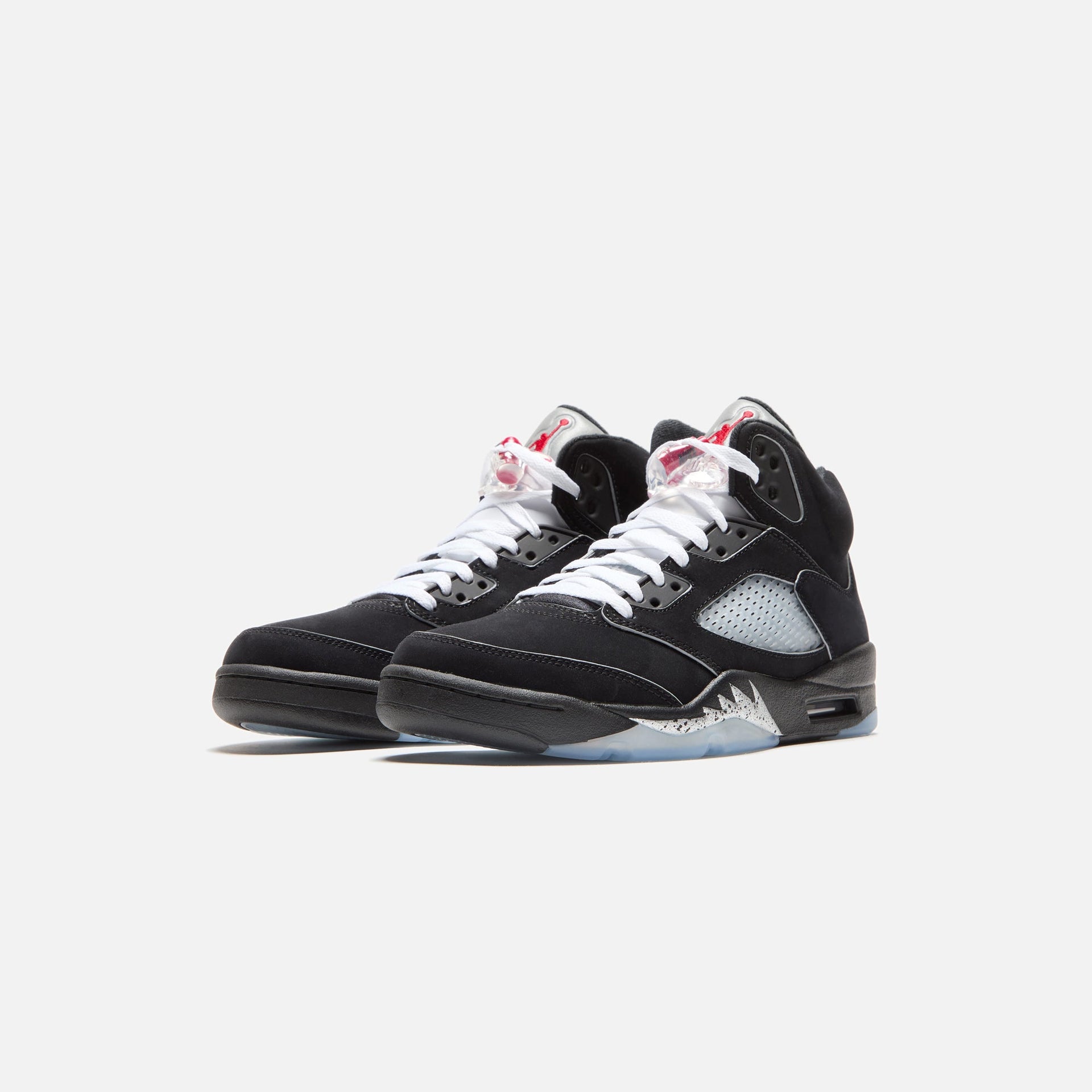 Jordan Air Jordan 5 Retro OG Reimagined - Black / Metallic Silver / Fire Red / White