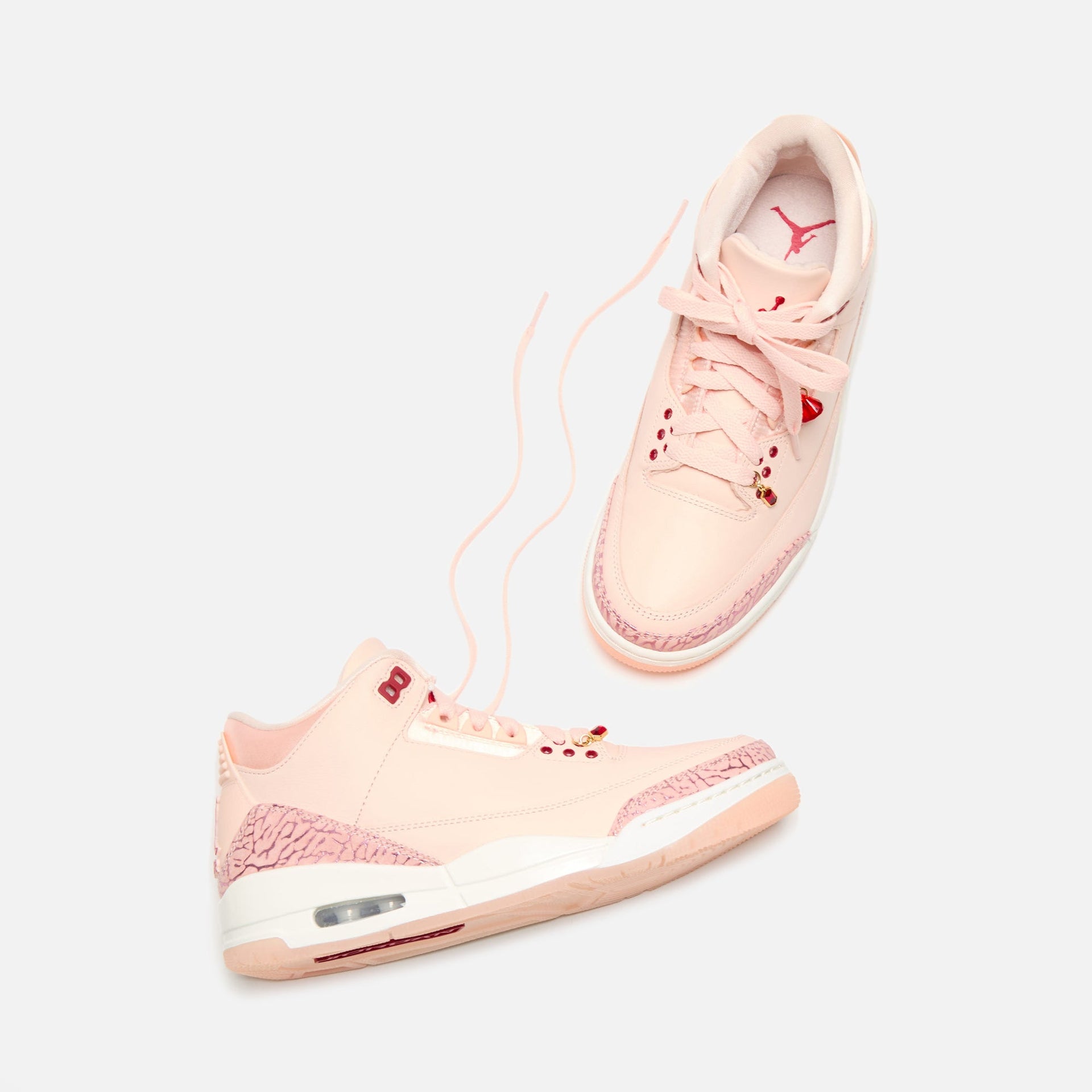 Nike WMNS Air Jordan 3 Retro - Washed Coral / Gym Red / Sail