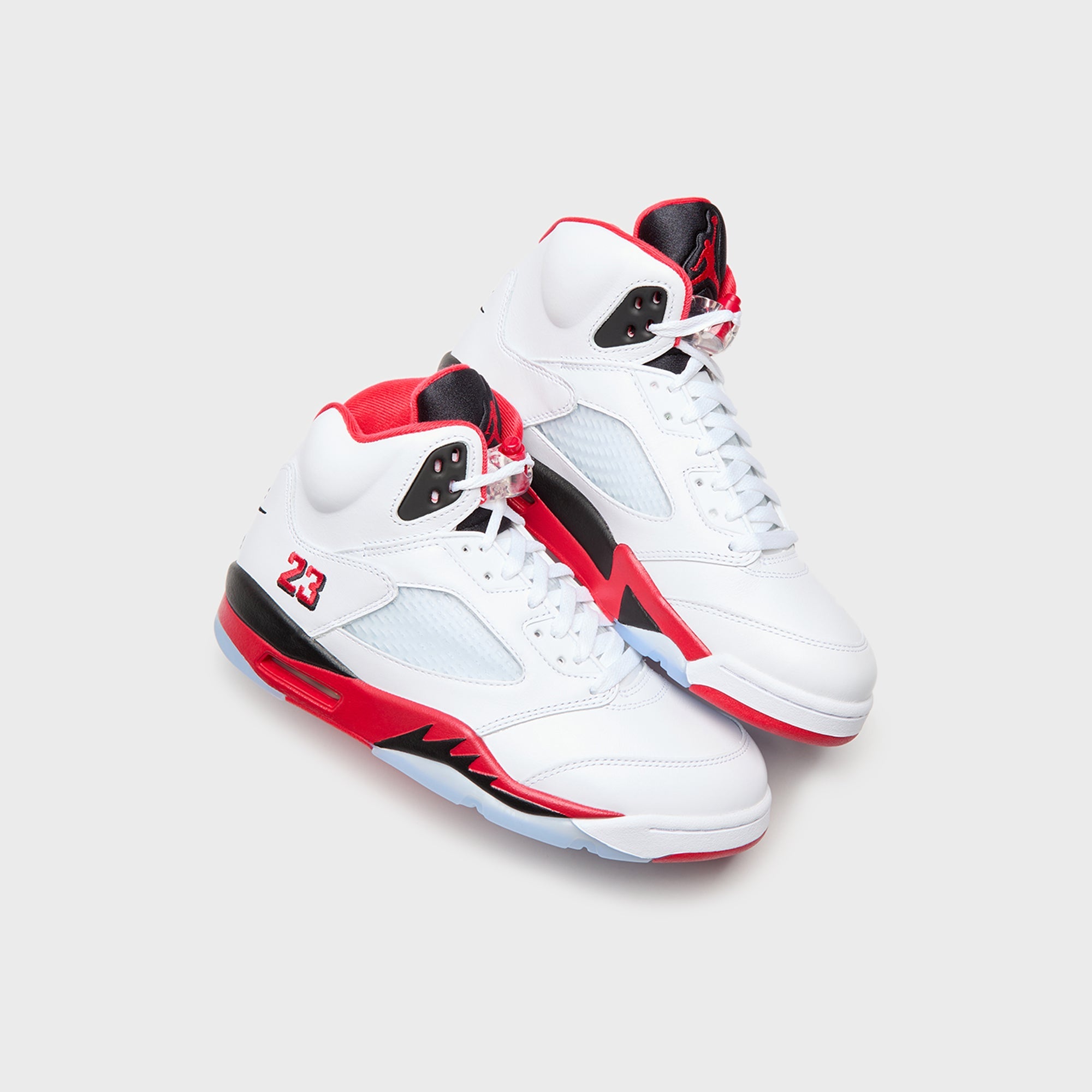 Nike Air Jordan 5 ホワイト/レッド 新品タグ付き　23cm Jordan Air Jordan 5 Retro OG - White / Fire Red / Black – Kith Canada
