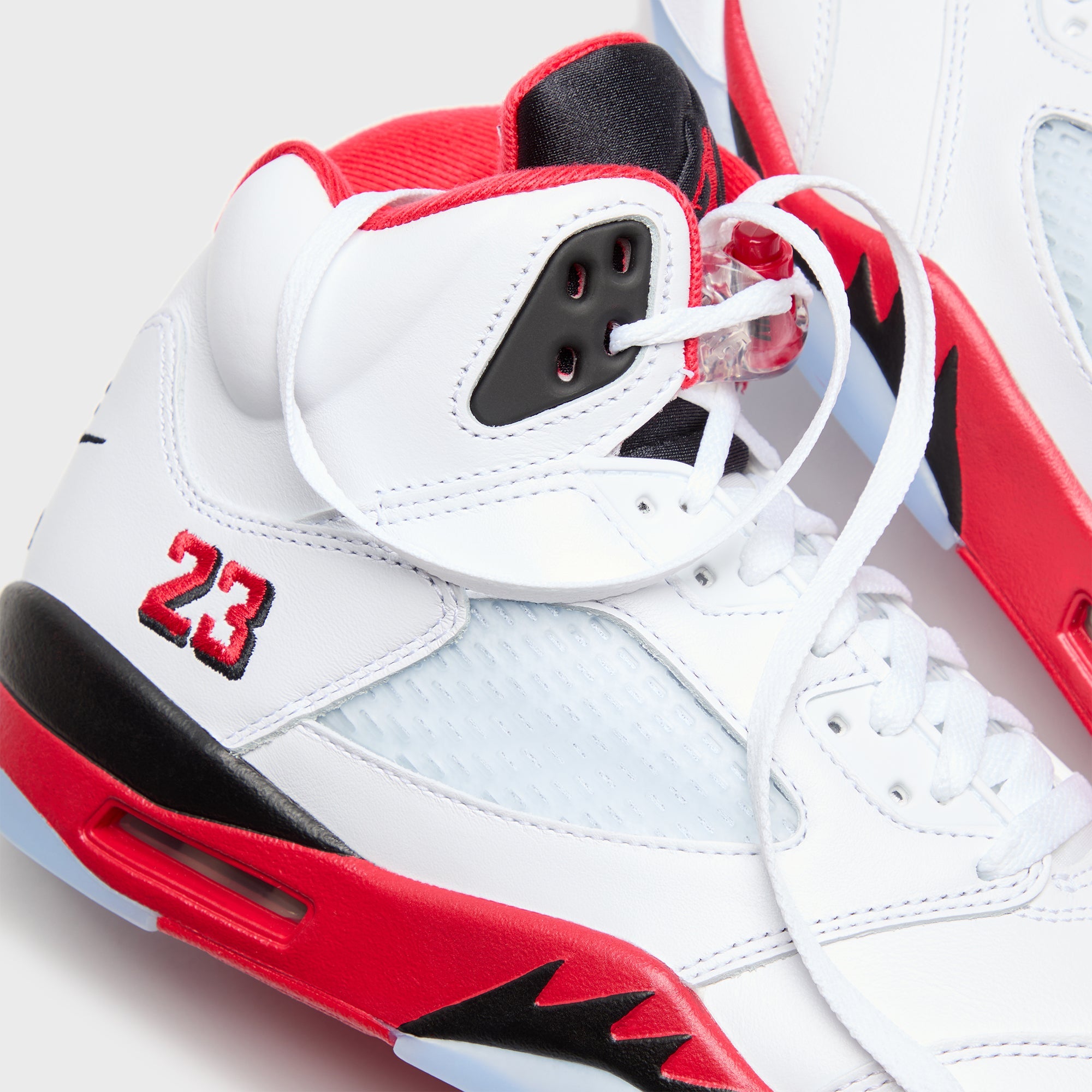 Jordan Air Jordan 5 Retro OG - White / Fire Red / Black – Kith Canada
