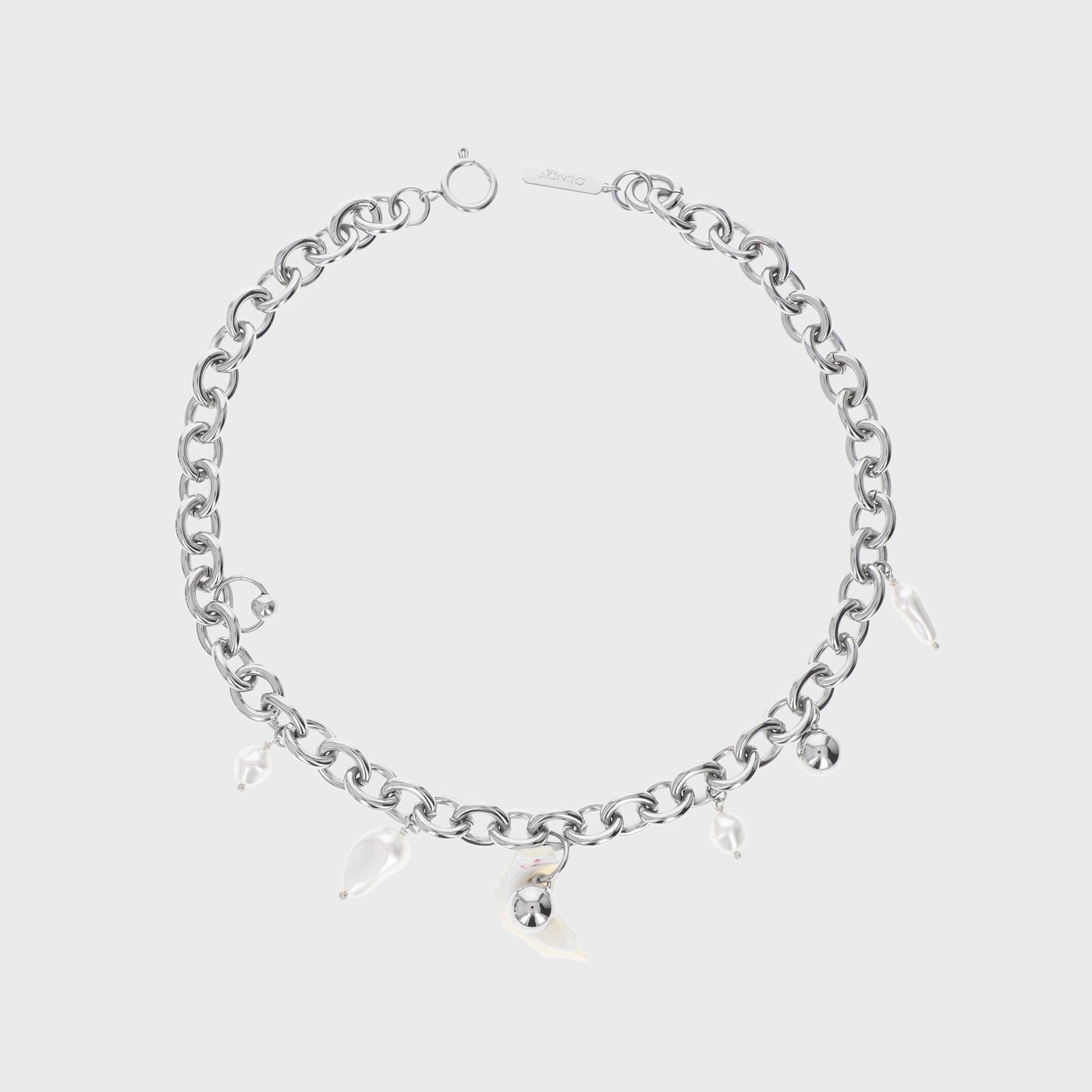 Justine Clenquet Tyler Necklace - Silver