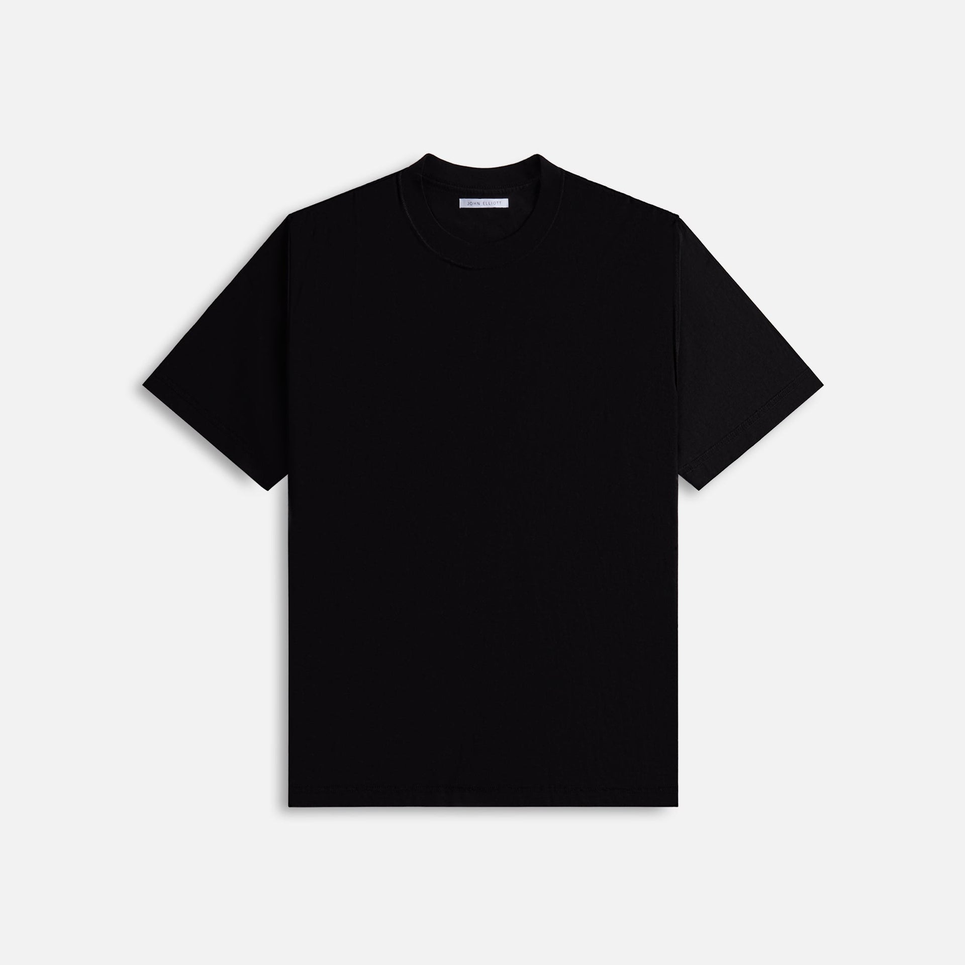 John Elliott Reverse Cropped Tee - Black